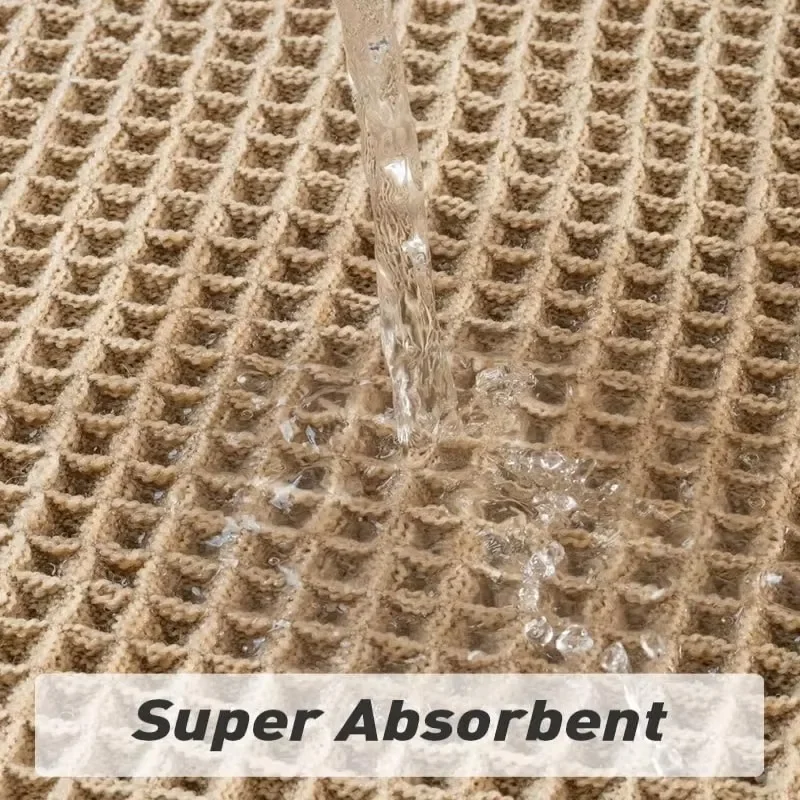 Модернизированный вафельный коврик портативный дверной проем для ванной