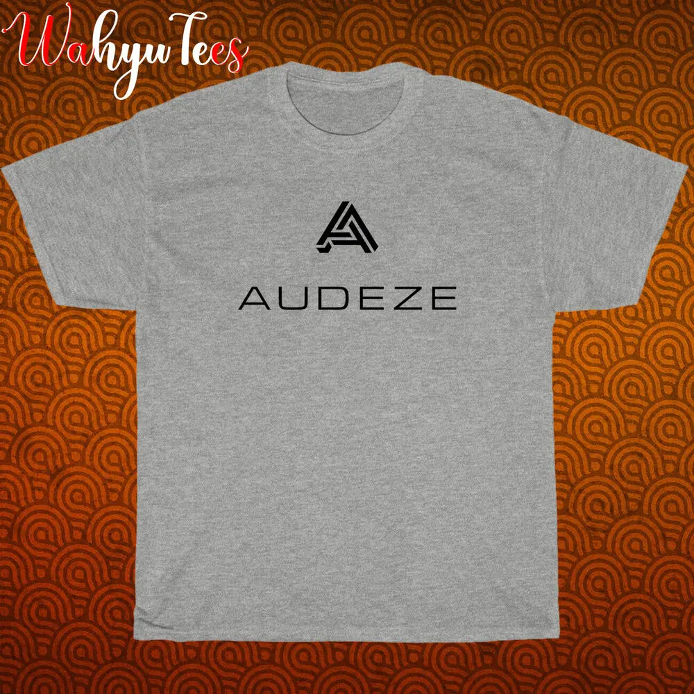 Новая футболка с логотипом Audeze Audio Sound Черная/темно-синяя/серая/белая размер S-5XL