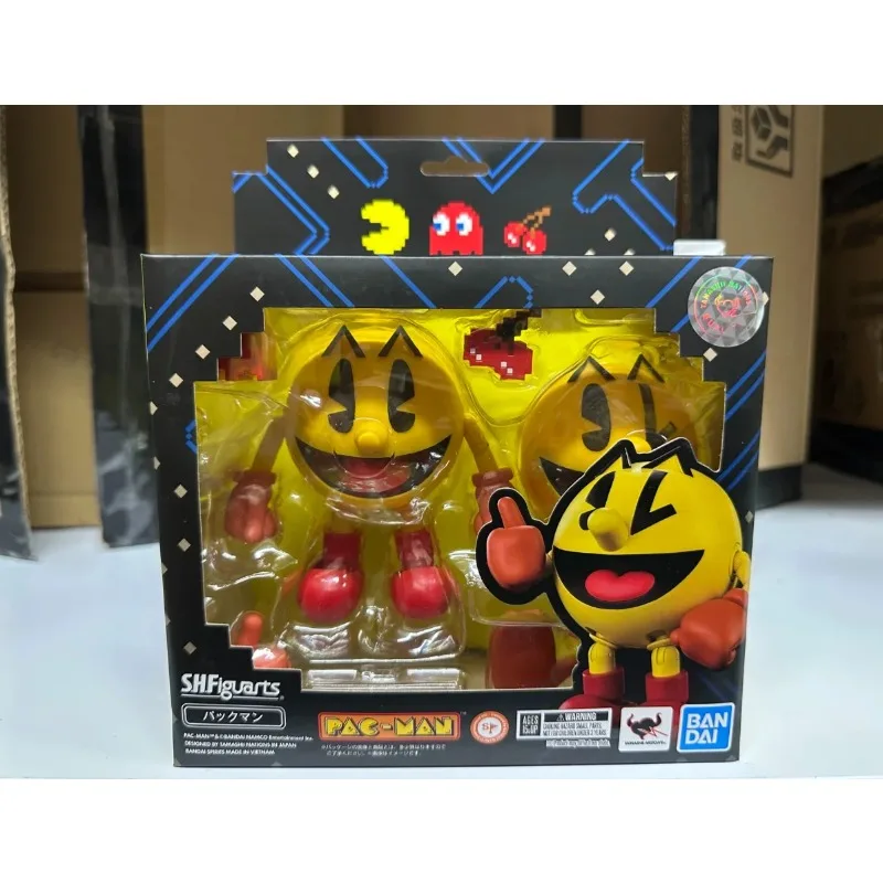 Фото Совершенно новый, в наличии, официальная и оригинальная фигурка Bandai SHF Arca Pac-Man PAC-MAN GhostFigure Frenzy. №1