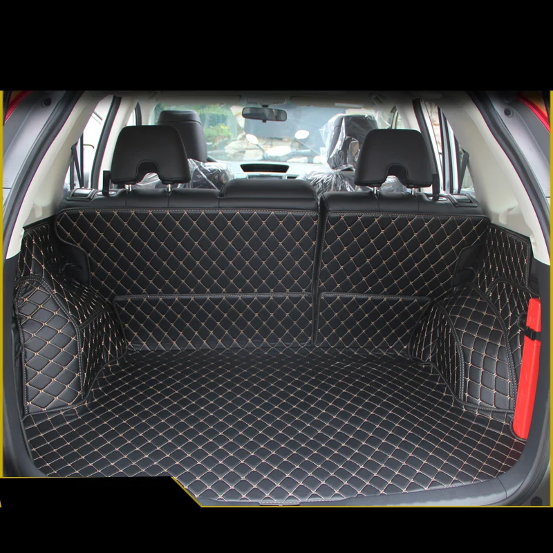 

High Quality Leather Car Trunk Mat Cargo Liner For Honda Crv 2012 2013 2014 2015 2016 4rd Generation Hodna Cr-v Accessories