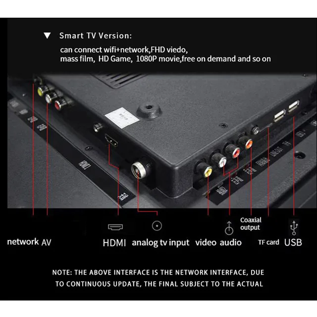 40 inch Smart TV Built in Android 11 System 1+8GB Intelligent Network HD 1920x1080 Smart Television English 6