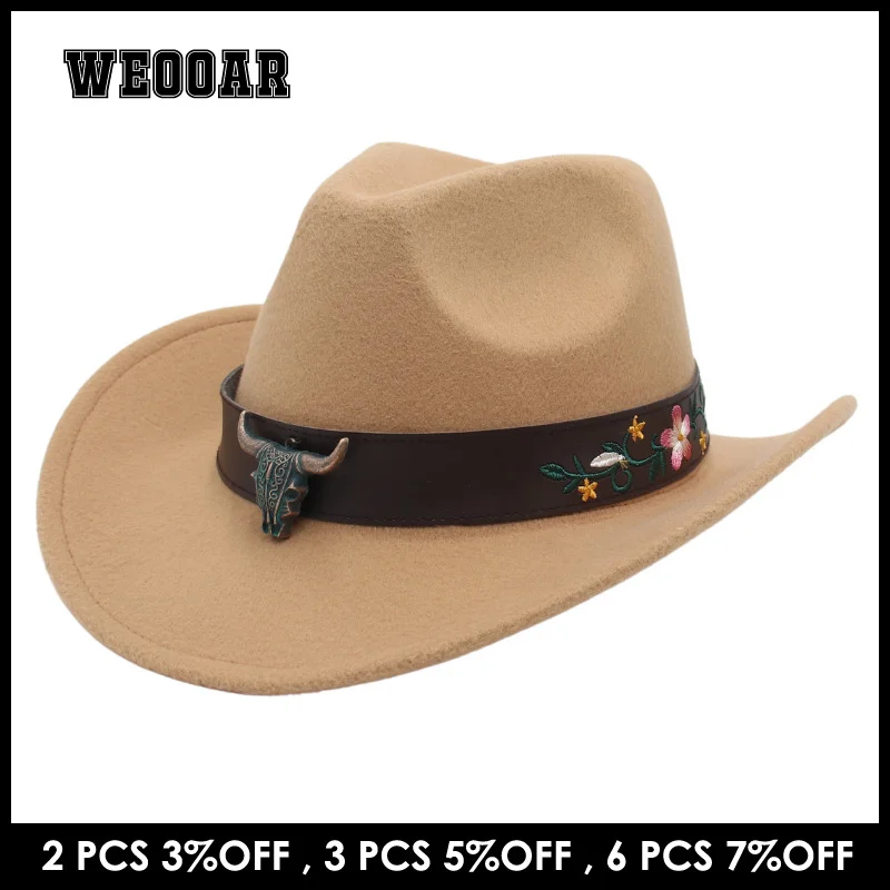 Ковбойская шапка в тибетском стиле для мужчин и женщин осень 2022 черные широкие