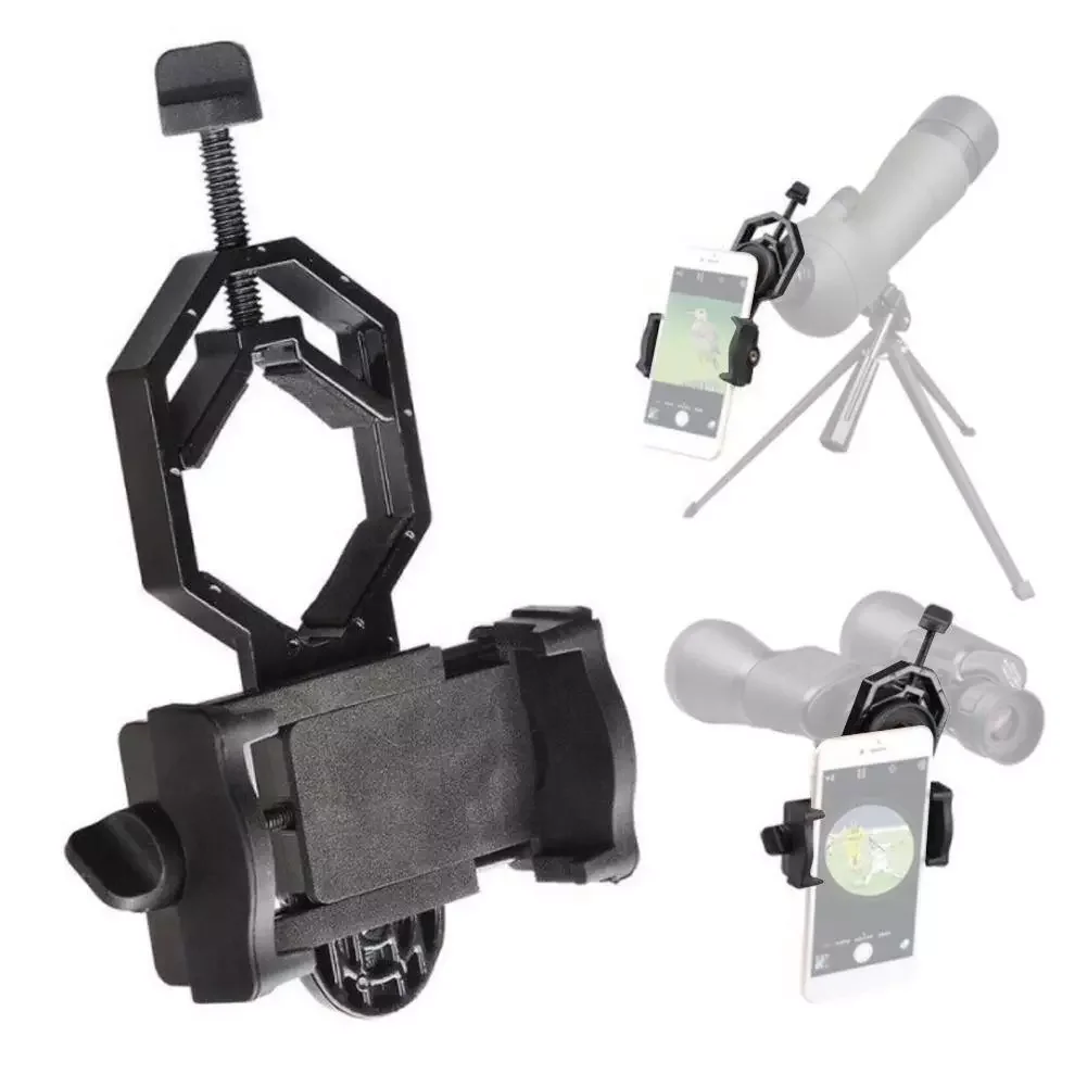 

Universal Cell Phone Telescope Adapter Holder Mount IDB Spotting Bracket Scope X1R8