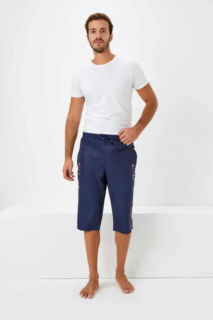 

IQRAH Jowl Game Navy с деталями якоря, длинная Мужская фотография