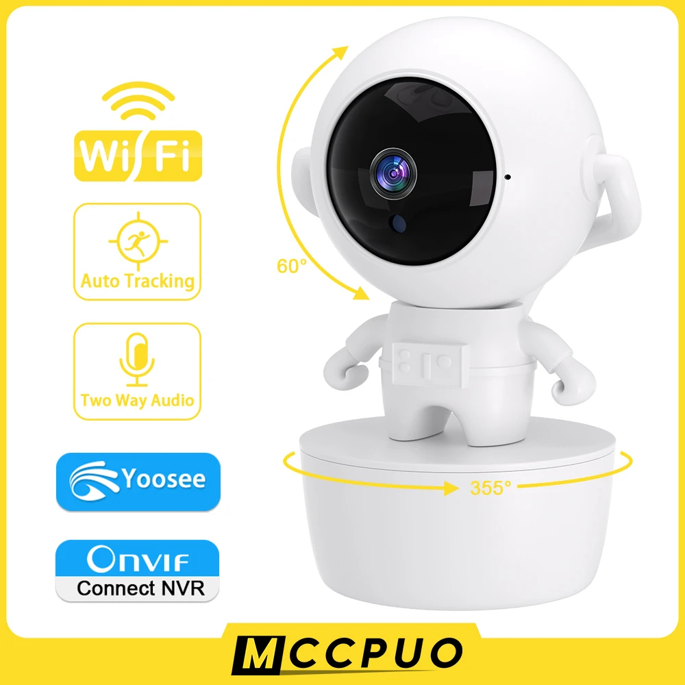 

IP-камера Mccpuo, 5 Мп, PTZ, Wi-Fi, 3 Мп