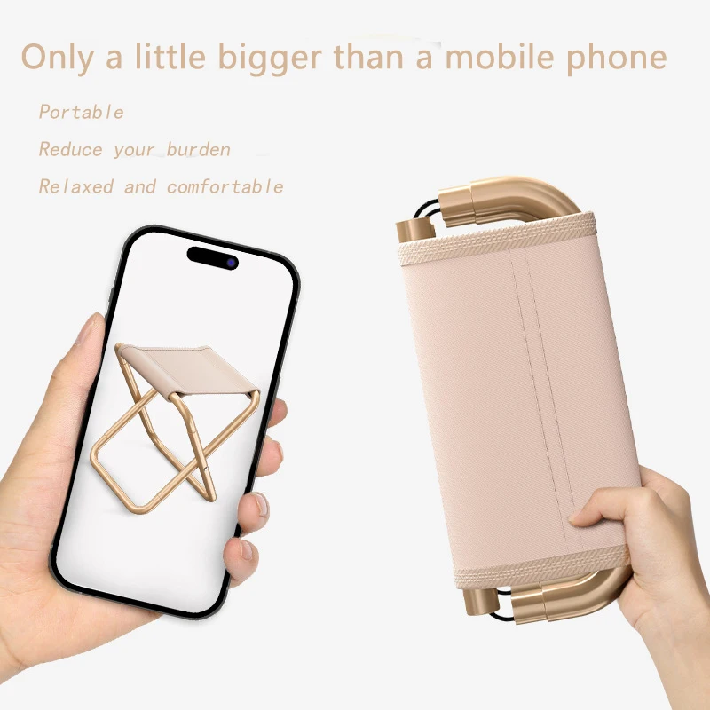 Мини-стул Lightenup маленький размер для кемпинга портативный складной стул рыбалки