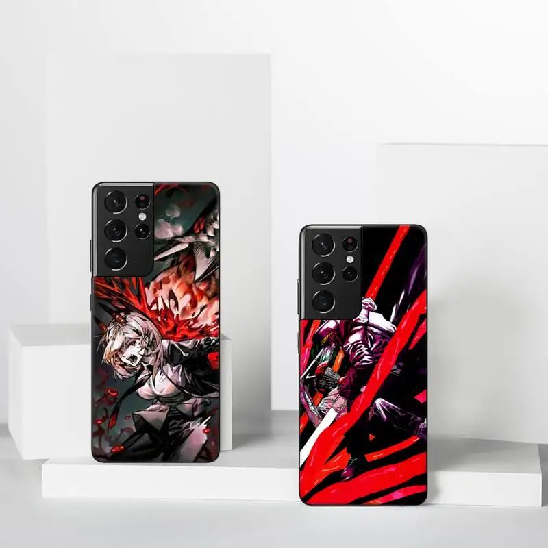 

chainsaw man Anime poster Phone Case For Samsung galaxy A S note 10 12 20 32 40 50 51 52 70 71 72 21 fe s ultra plus