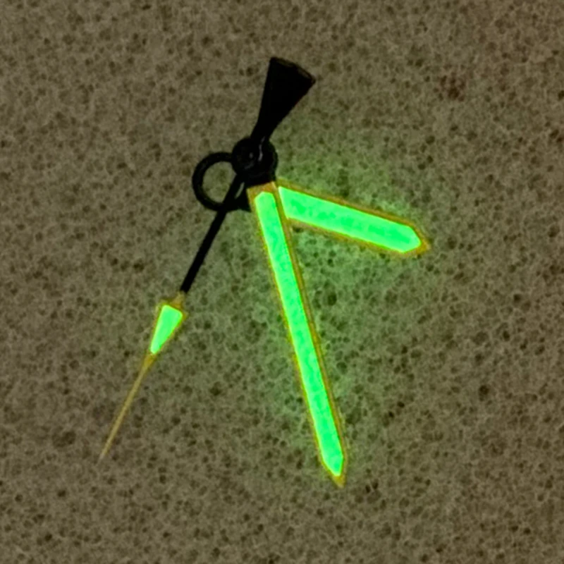 NH35 Watch Hands Fits Seiko SKX007 SKX009 for 7s26 NH35 NH36 Movement  Green Luminous Hands Men Mechanic Watch Pointer