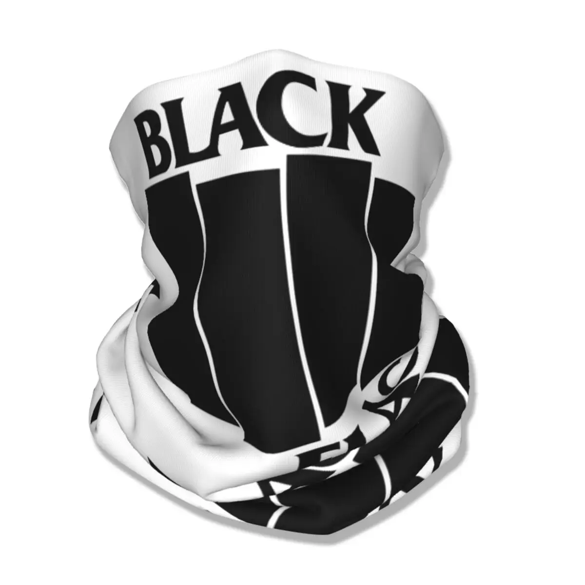 Бандана с черным логотипом флага шейный Гетр принтом Балаклава маска для лица