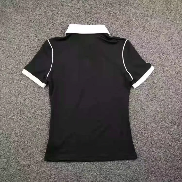 Golf Shirts for Womens Summer Solid Color Golf Clothing Short Sleeve Leisure Golf Wear Quick-Drying Breathable Golf T-shirts