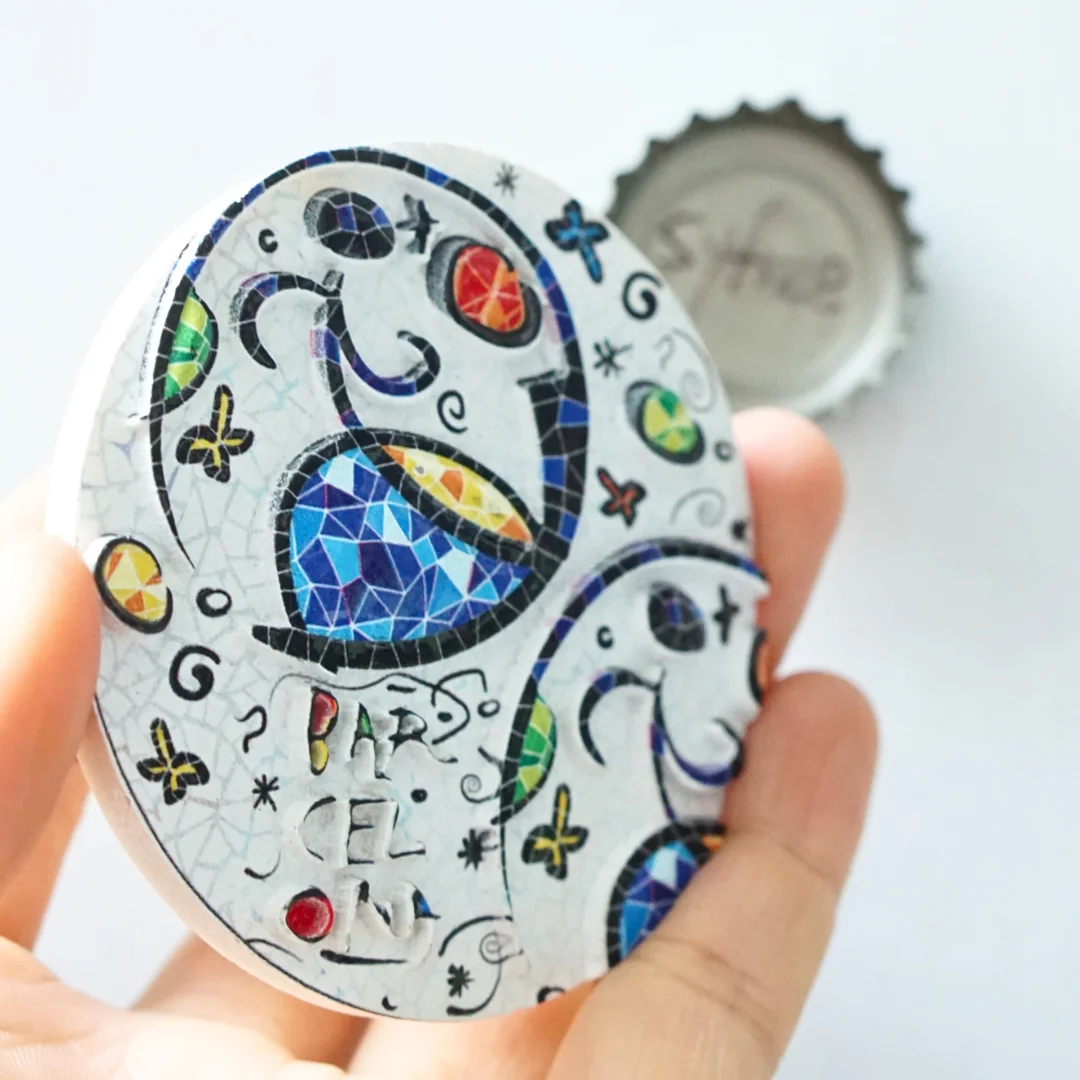 1 шт. магниты на холодильник Барселона с пейзажами в Испании