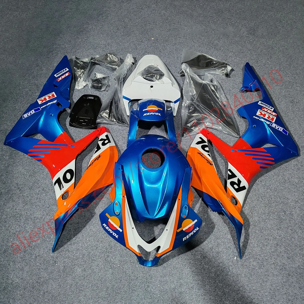 Фото Для Honda CBR600RR 2007 2008, окрашенные на заказ обтекатели для мотоциклов CBR 600RR 07 08, комплект обтекателей для всего тела №1