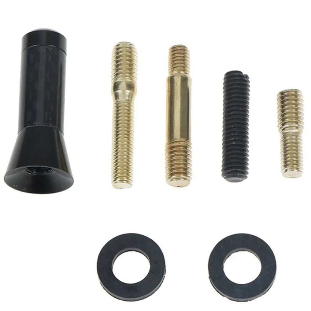 Автомобильная короткая антенна из углеродного волокна 3 5 см Универсальная