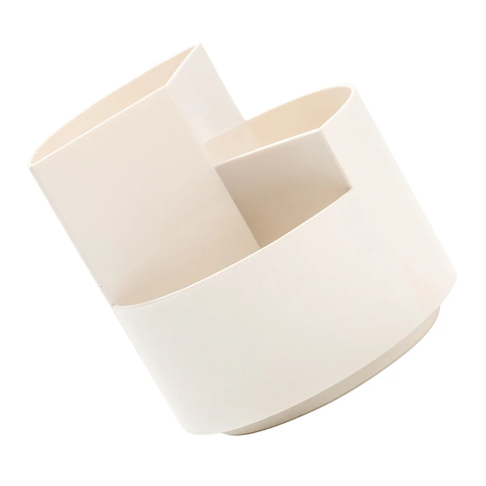 

Brush Holder Container Pot Makeup Organizer Rotatable Desktop Pen Storage Stationery Hair Painting Care Tools Students Cylinder