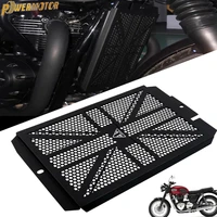 motorcycle modified radiator grille guard water tank protection cover suitable for triumph bobber scrambler t100 t120