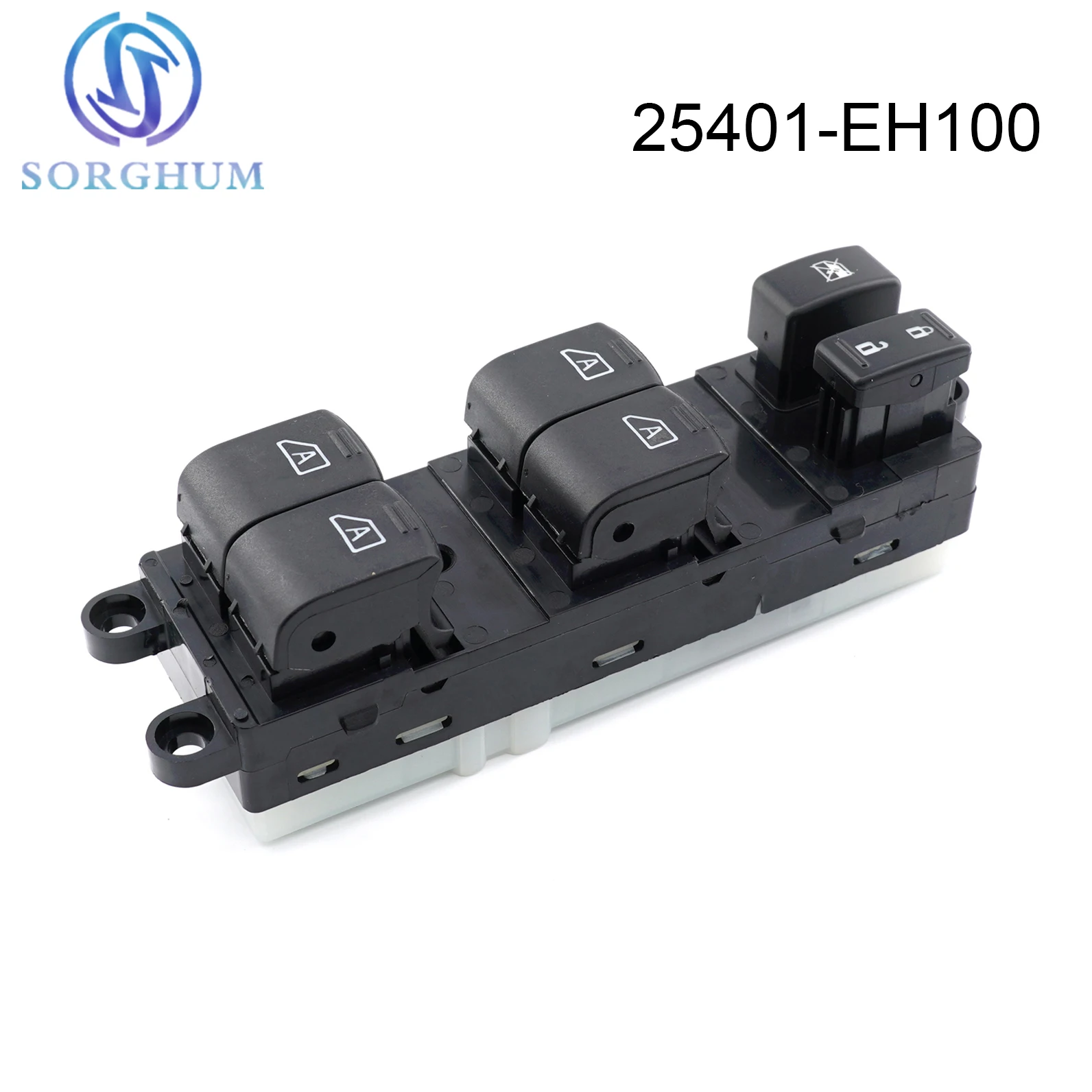 

Sorghum 25401-EH100 25401EH100 Power Master Window Control Switch LHD For Infiniti M35 M45 Base Sport X Sedan 4-Door 2006 2007