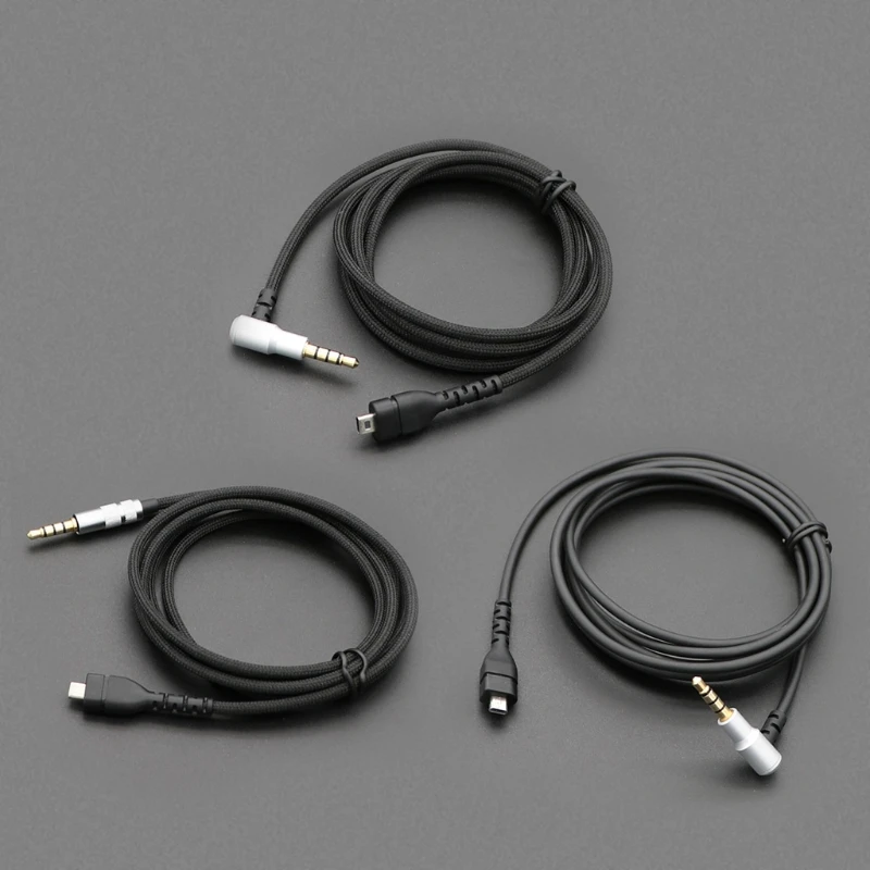 

Сменный кабель для игровых наушников-аудио кабели для наушников Steelseries Arctis 3 5 7 Высокое качество E1YA