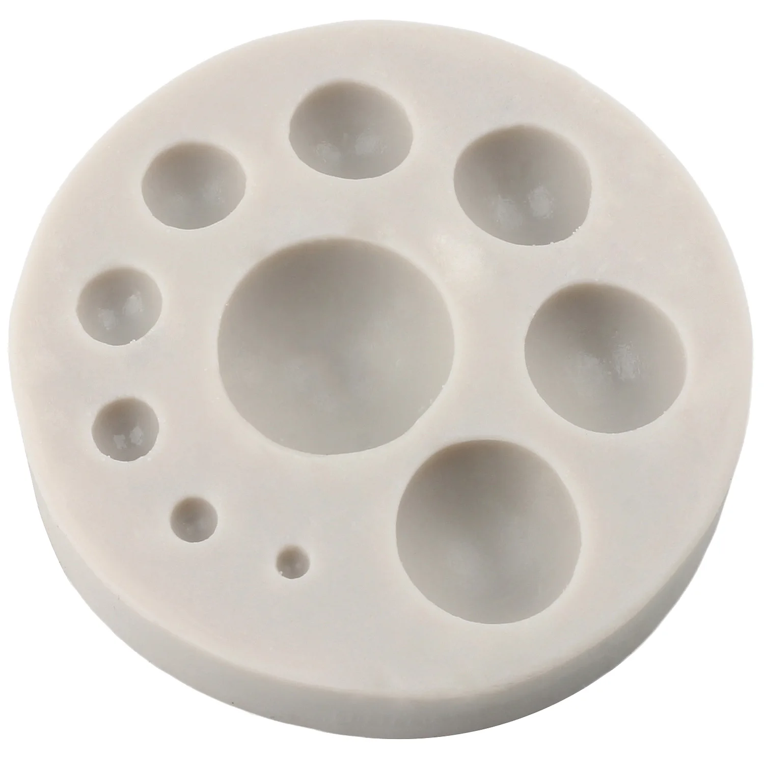 3D Круглый драгоценный камень силиконовая форма для рукоделия