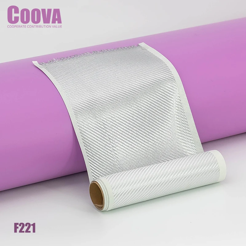 Гальванизированная Стекловолоконная ткань серебристая саржевая из углеродного