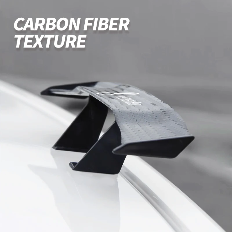 Автомобильный мини-спойлер хвостовое крыло из углеродного волокна вид хвостовых
