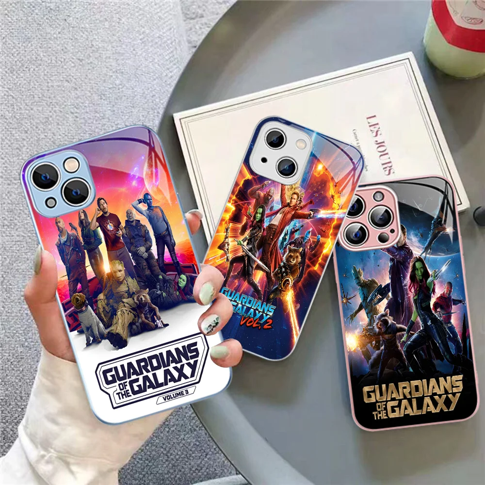G-Guardians Of T-The F-Falaxy Phone Case Tempered Glass For Iphone 14 13 12 11 Pro Mini XS MAX 14Plus X XR Fundas