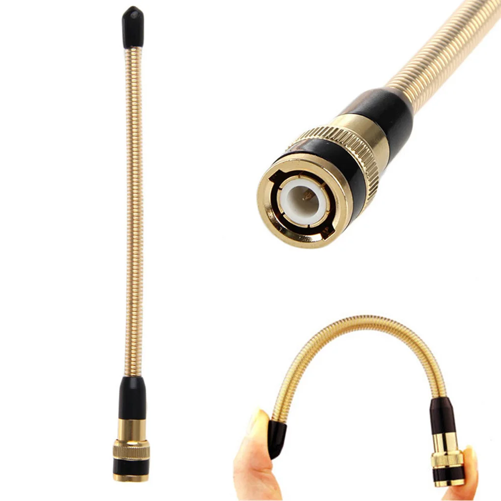 

Antenna with Spring VHF 136-174MHz BNC 10W Two-way Radio Aerial Handheld Walkie Talkie Intended for KENWOOD TH-28A TH-48A