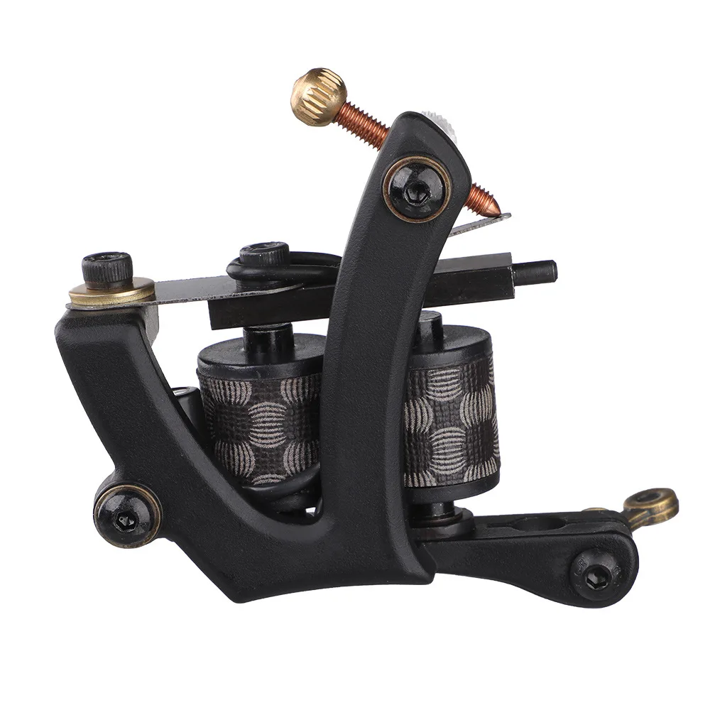 

Wholesale high quality Shader spray tattoo coil machine for needles cartridges Zinc Alloy Plating from Captainink