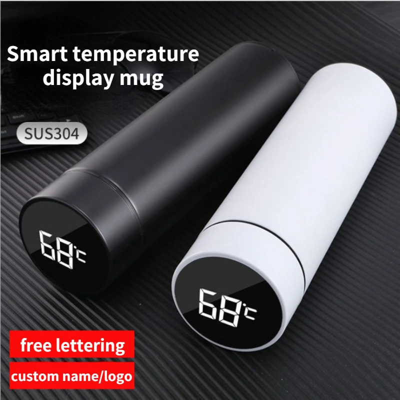 Bottle Souvenir Custom Logo Water Bottles Simple Business Company Opening Anniversary Gift Stainless Steel