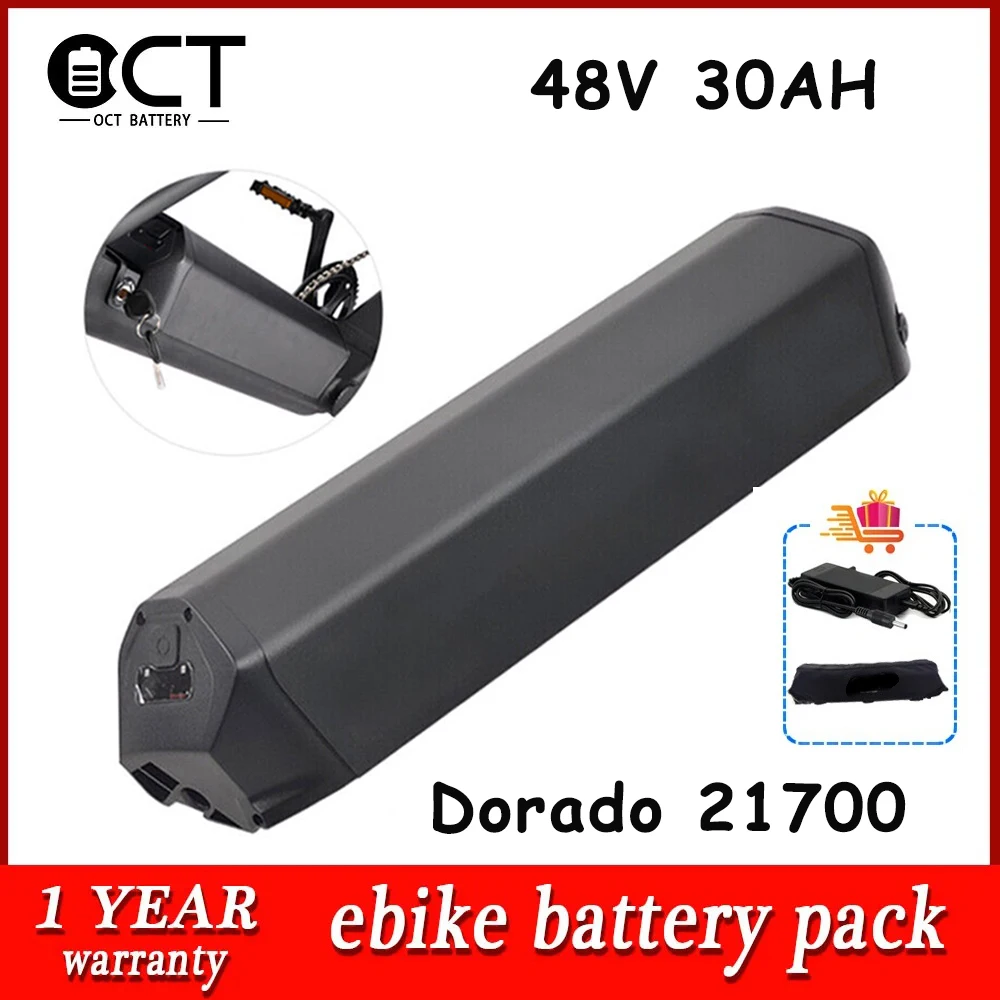Аккумуляторная батарея Dorado для электровелосипеда 48 В 30 А · ч Samsung 21700 ячейка 500 Вт