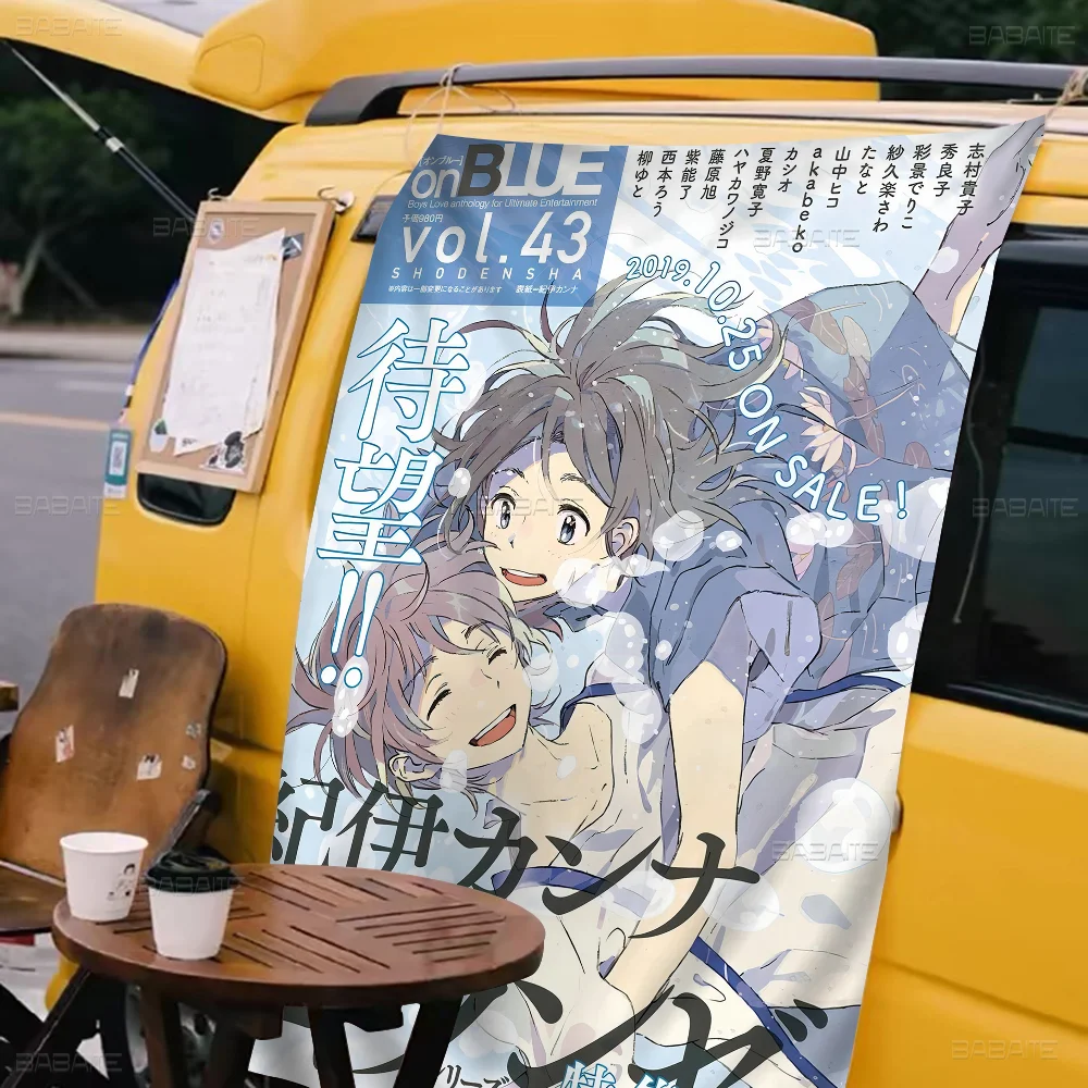 Umibe No Etranger большой размер магазин художественная акция рекламная стенд флаг