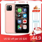 Смартфон Super Mini SOYES XS11, 1 ГБ ОЗУ 8 Гб ПЗУ, экран 2,5 дюйма, четырёхъядерный процессор MT6580A, Android 6,0, 1000 мАч, МП, маленькая карманная фотокамера