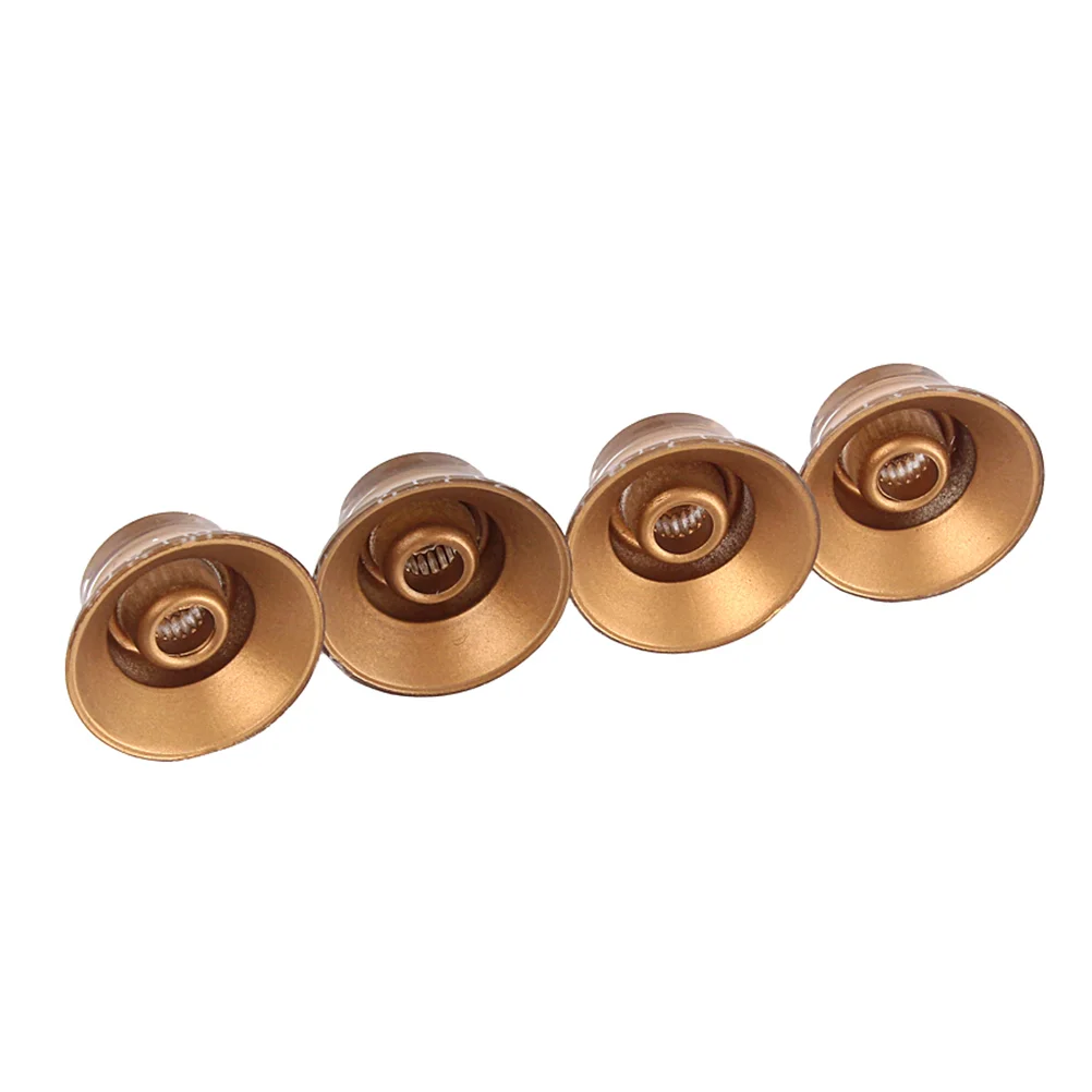 

4pcs Round Guitar Knobs Volume Tone Control Knobs Rotary Knobs Style Electric Guitar Parts Replacement GD28 Accessories