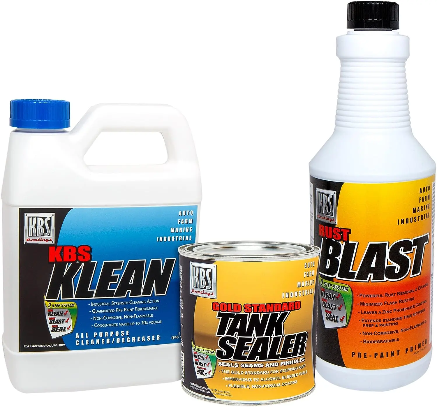 

Cycle Tank Sealer Kit, Complete Kit - Up To 5 Gallon Tank, Lightly Pigmented Silver