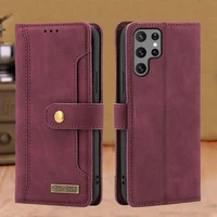 book case for samsung galaxy s22 ultra s22 plus case wallet pocket coque for samsung s22ultra cases pu leather full protector