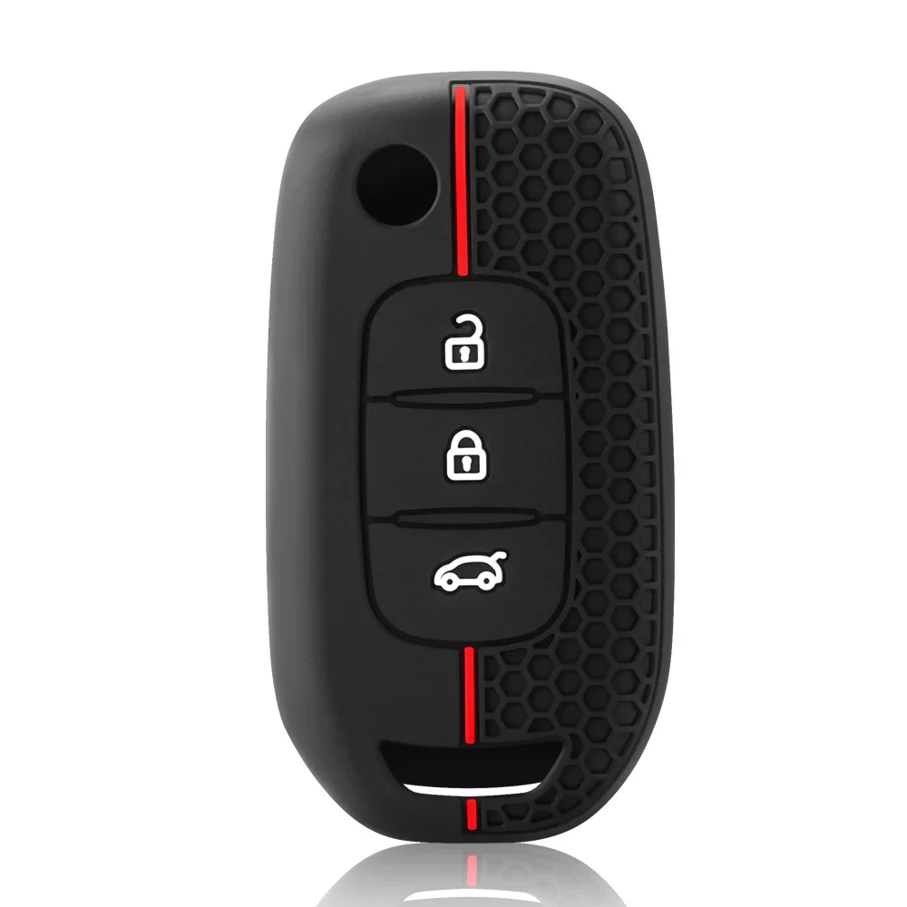 

Силиконовый Чехол Для Автомобильного Ключа, Совместимый С Renault Sandero Stepway, Logan, Clio, Arkana, Captur, Kadjar, Duster
