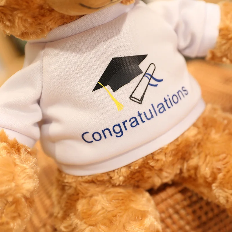 2022 Мишка Тедди для выпускников плюшевая игрушка студентов мягкий плюшевый