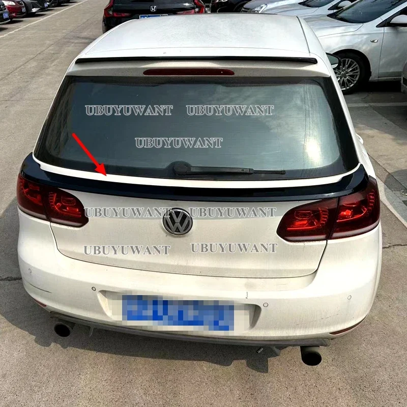 Спойлер для Volkswagen VW Golf 6 VI MK6 2010-2013 задний Средний спойлер средний из АБС-пластика