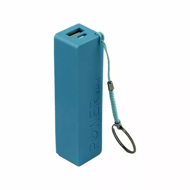 

Portable Power Bank 18650 External Backup Battery Charger With Key Chain Adapter Chargers электронная сигарета Dropshipping
