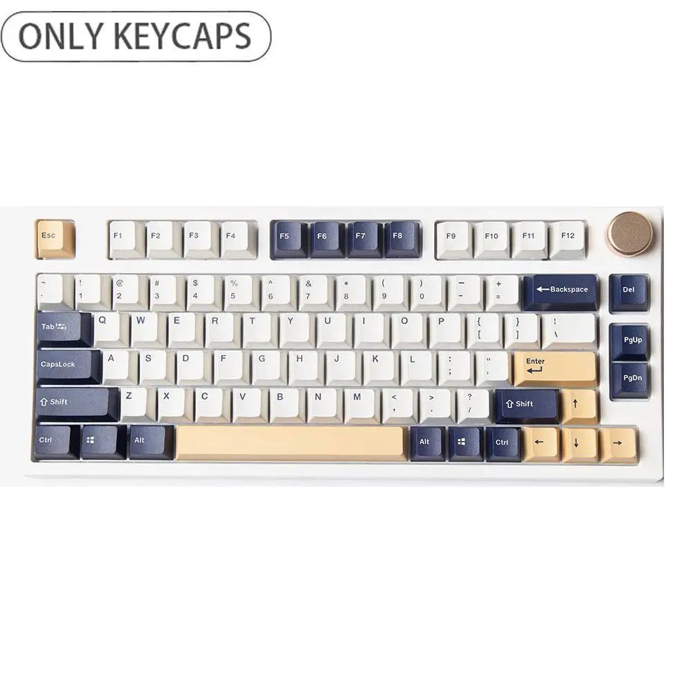 

125 Keys PBT Keycap Profile DYE-SUB Personalized Rudy Keycaps For Mechanical Keyboard F8Y0