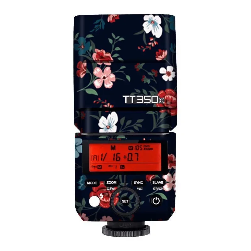 Фото Для Godox TT350C TT350N TT350S TT350F TT350O TT350P наклейка на кожу виниловая пленка для вспышки камеры защитная наклейка пальто TT350 №2