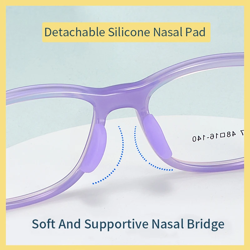 Квадратные гибкие оптические очки Xbora TR90 с ремешком для спорта мальчиков и