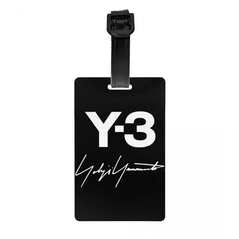 

Yohji Yamamoto по улицам в Париже багажная бирка сумка для путешествий чемодан Крышка для личной безопасности идентификационная этикетка