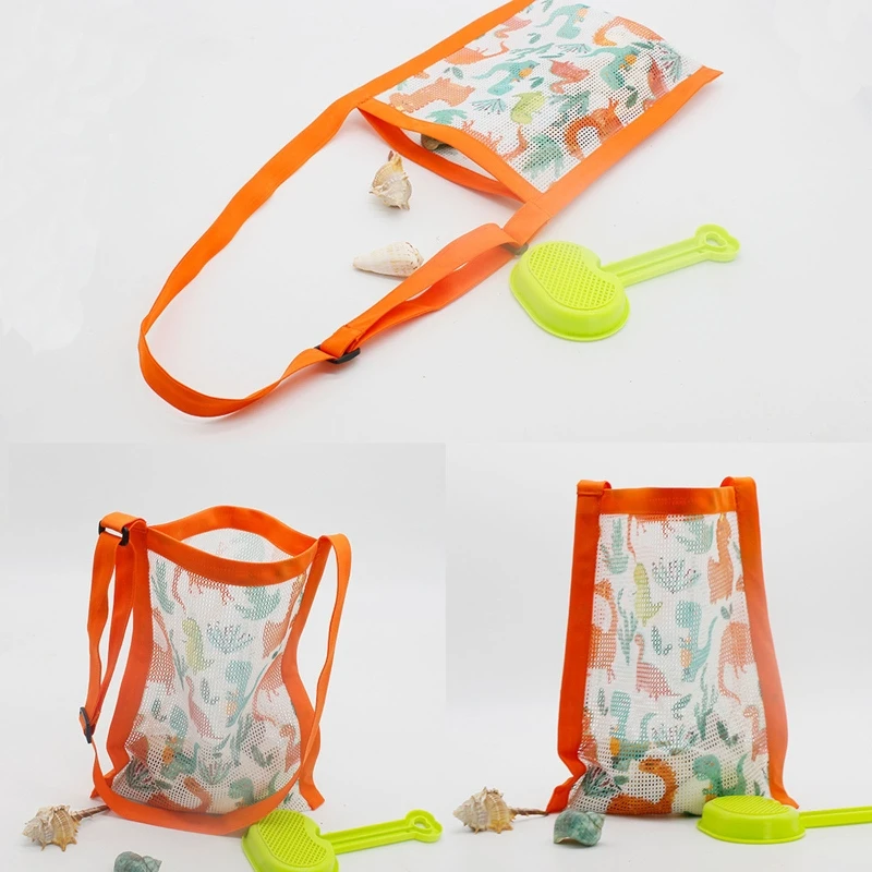 Y3NF Kids/Baby Bath Toy Tidy Tile Hanging Summer Vacation Shell Bags Storage Bag