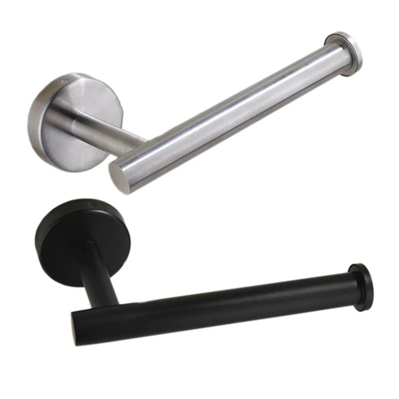 

Toilet Paper Holder Toilet Roll Paper Rack Tissue Holder Roller Paper Storage Wall Mounted Screw Installation
