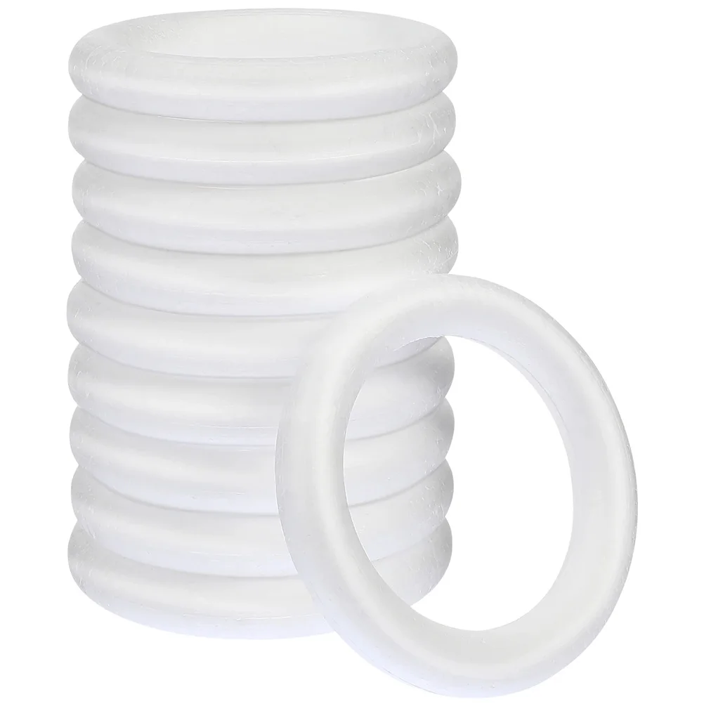 10 шт. круглая пенопластовая белая статуя лезвия декорации новые необработанные