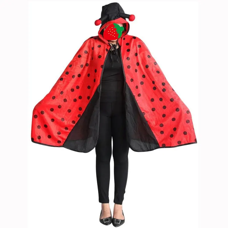 Женский костюм божьей коровки с повязкой на голову Карнавальная Божья коровка