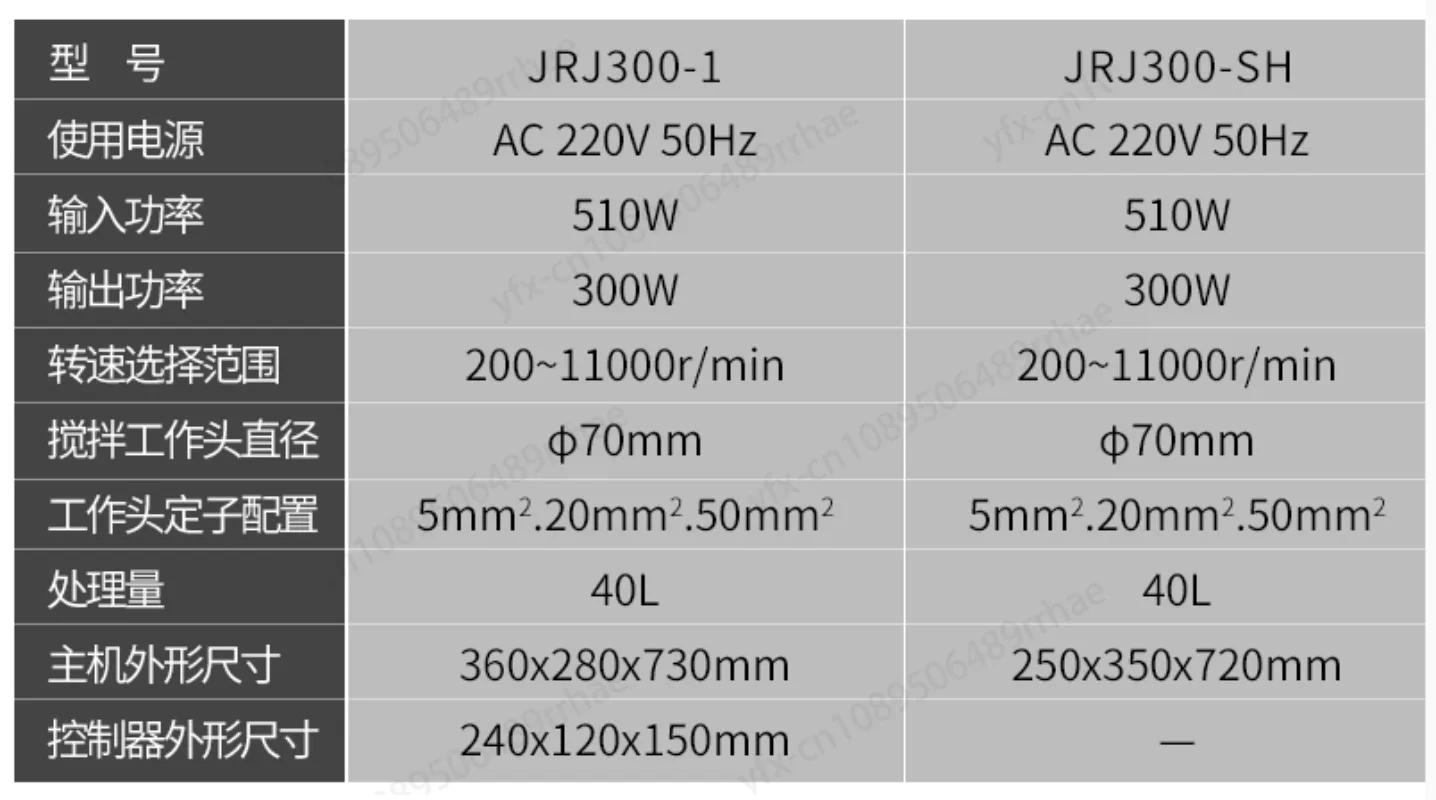 Цифровой лабораторный эмульгатор из нержавеющей стали JRJ300-SH большой емкости