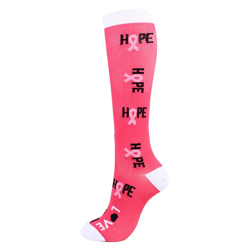 Valentine's Day Compression Leg Socks 6 PAIRS Nurse Pressure Socks Sports Socks Running Socks Women Pressure Socks Female