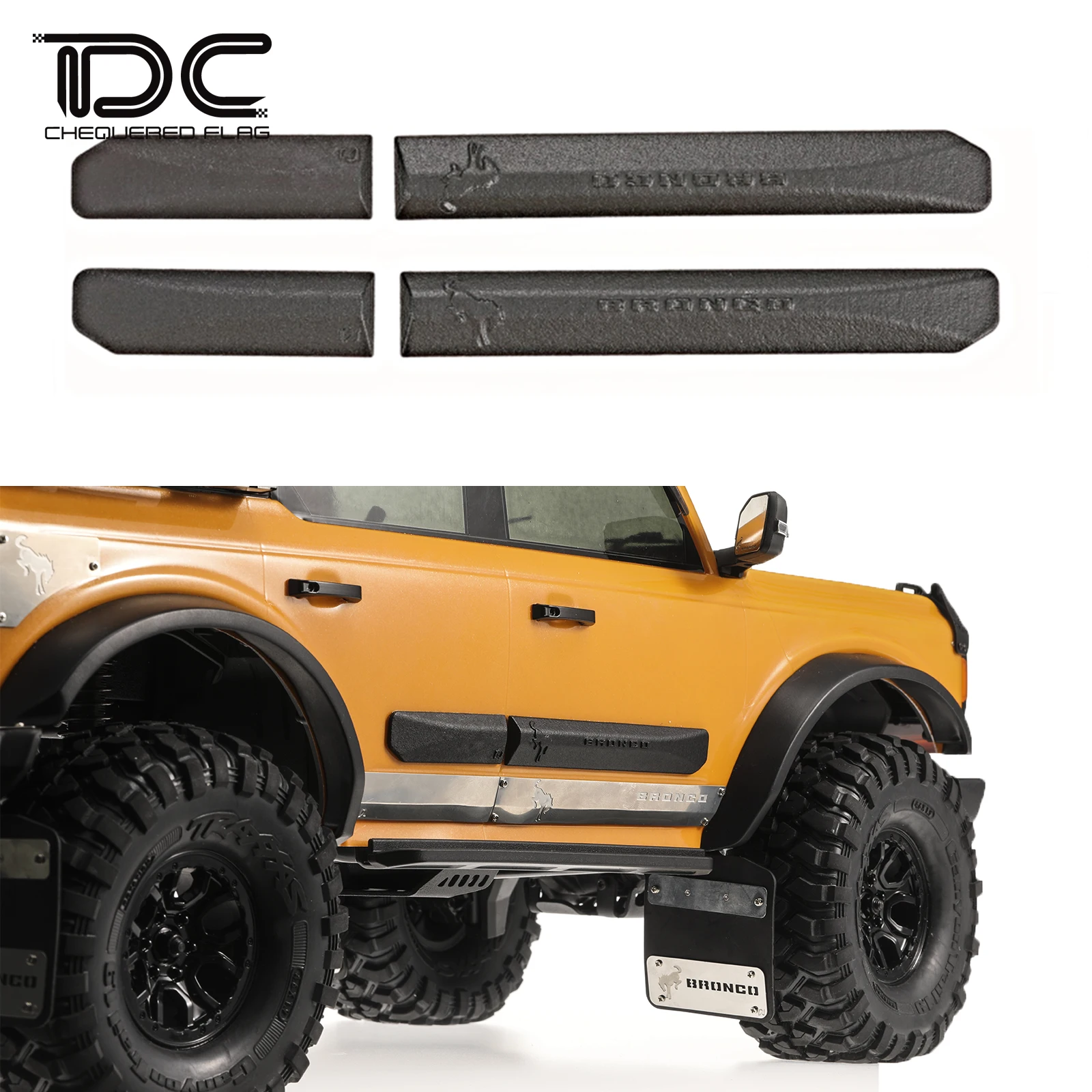 Задняя панель с защитой от царапин для фототехники задняя TRAXXAS TRX4 новинка Bronco 2021 3D