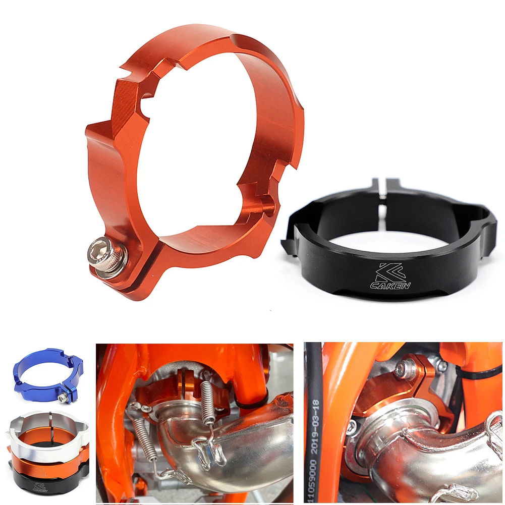 

Exhaust Tip Muffler Pipe Clamp With Flanges for KTM SX XC XCW Six Days TPI 2017-2021 2020 2019 For Husqvarna TE/TC/TX Motorcycle